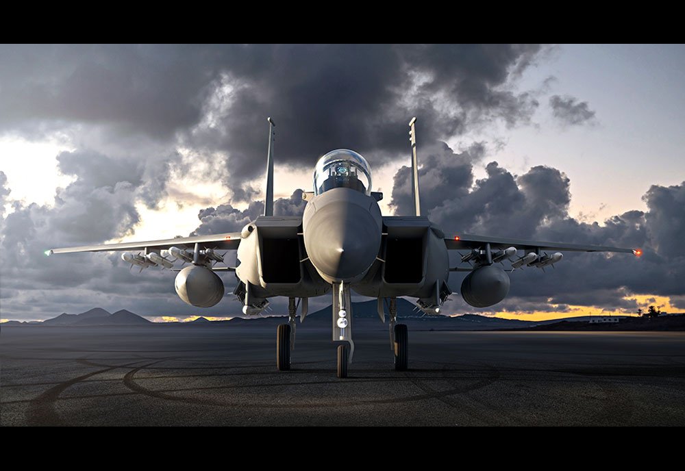 Boeing F15ex Eagle Fighter Usaf Military A4 Photo Print