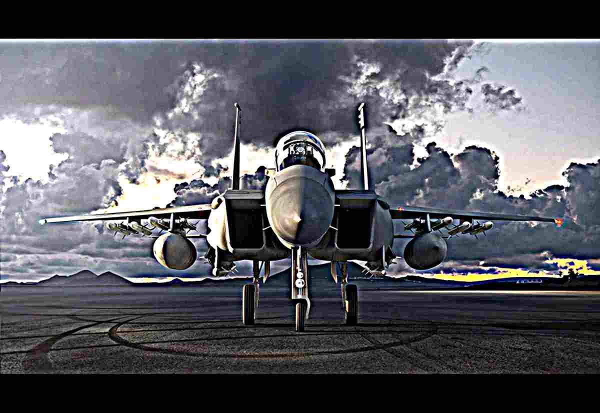 Boeing F15ex Eagle Fighter Usaf (2) Military A4 Photo Print