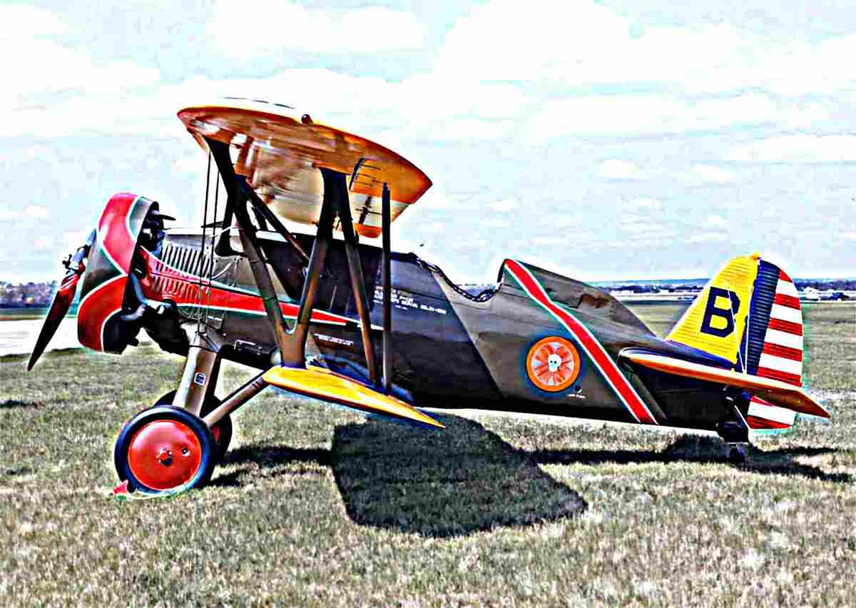 Boeing F4b P12 Fighter 2 (2) Military A4 Photo Print