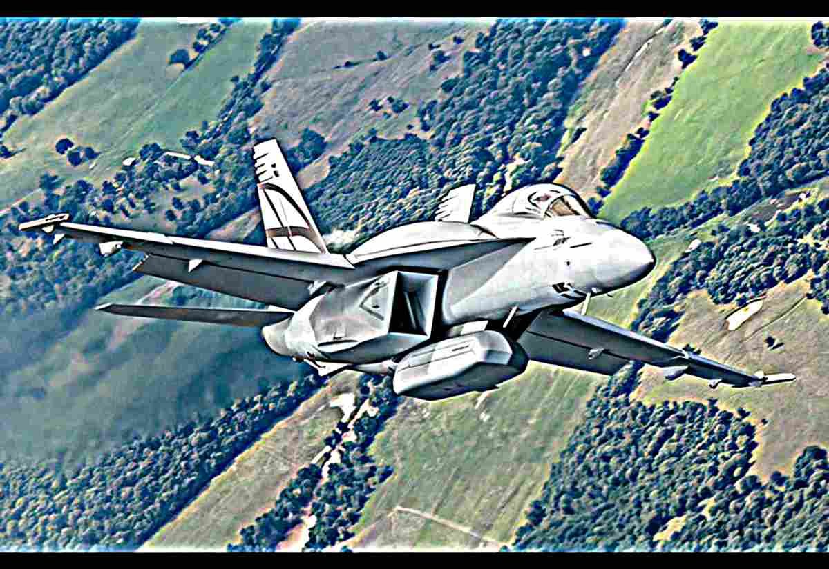 Boeing Fa18 Advanced Super Hornet 2 (2) Military A4 Photo Print