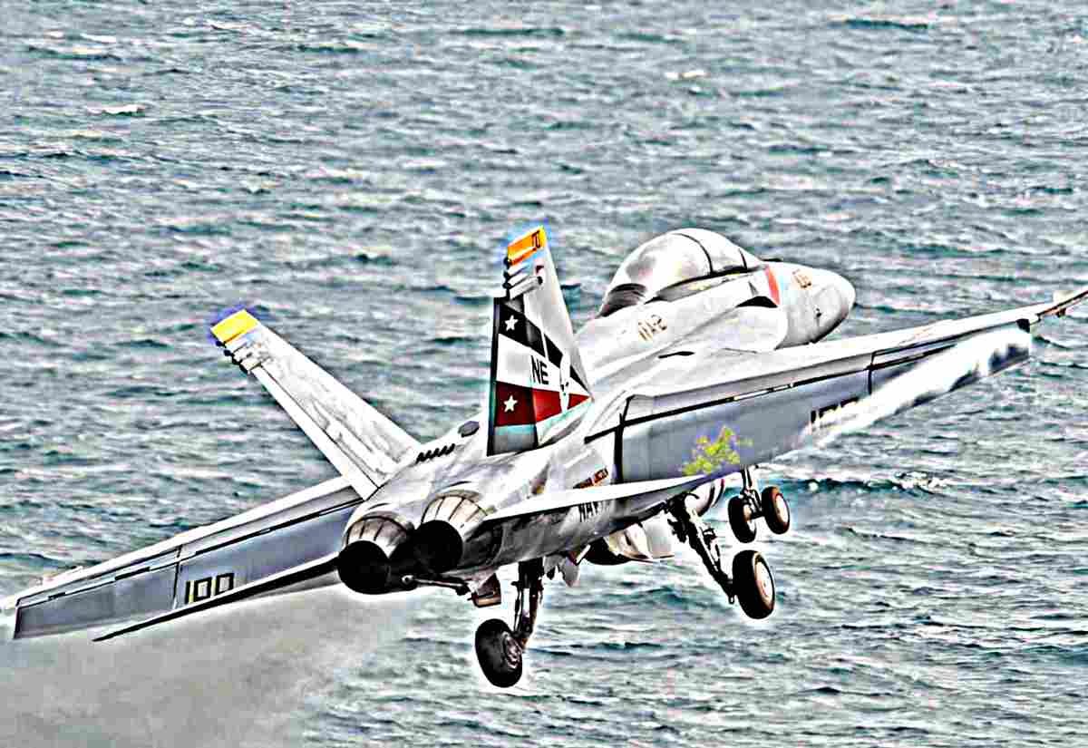 Boeing Fa18 Super Hornet 18 (2) Military A4 Photo Print