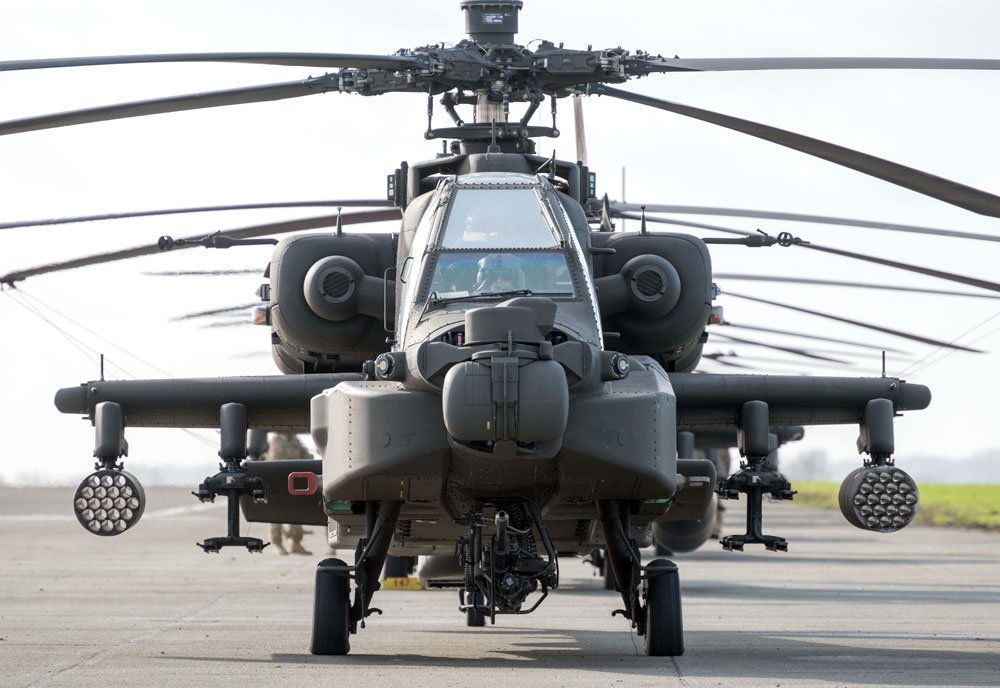 Boeing Hughes Ah64 Apache Attack Helicopter United States 14 Military A4 Photo Print