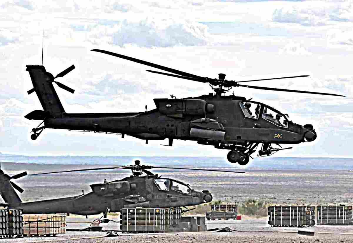 Boeing Hughes Ah64 Apache Attack Helicopter United States 22 (2) Military A4 Photo Print