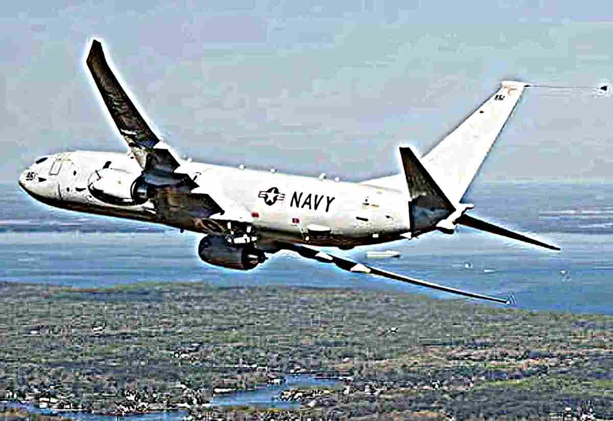 Boeing P8 Poseidon 5 (2) Military A4 Photo Print
