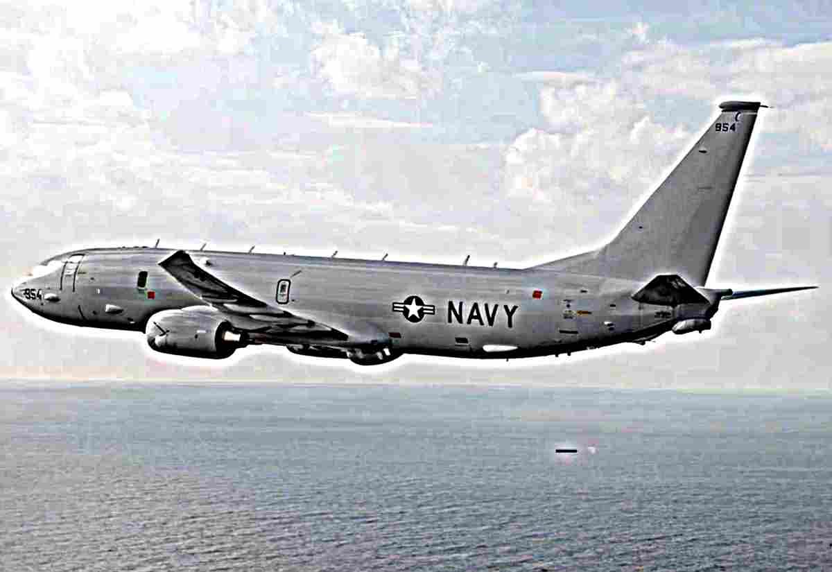 Boeing P8 Poseidon 6 (2) Military A4 Photo Print