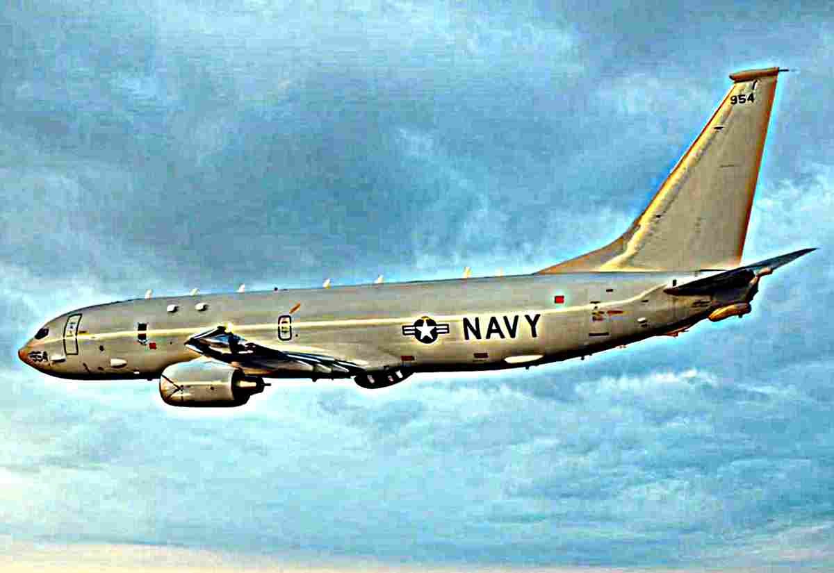 Boeing P8 Poseidon 7 (2) Military A4 Photo Print