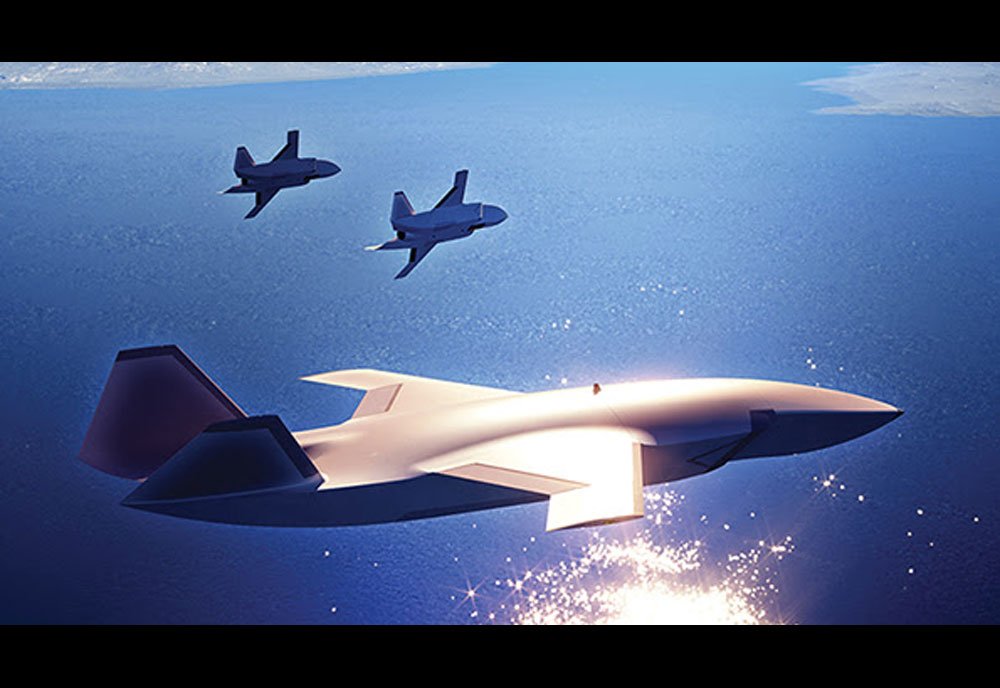 Boeing Phantom Works Ats Loyal Wingman Drone Australia Usa Military A4 Photo Print