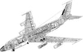 Boeing RC 135 cutaway A4 Photo Print
