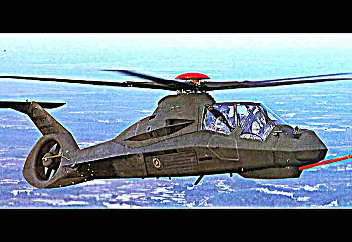 Boeing Sikorsky Rah66 Comanche Armed Reconnaissance Stealth Helicopter Usa 21 (2) Military A4 Photo Print