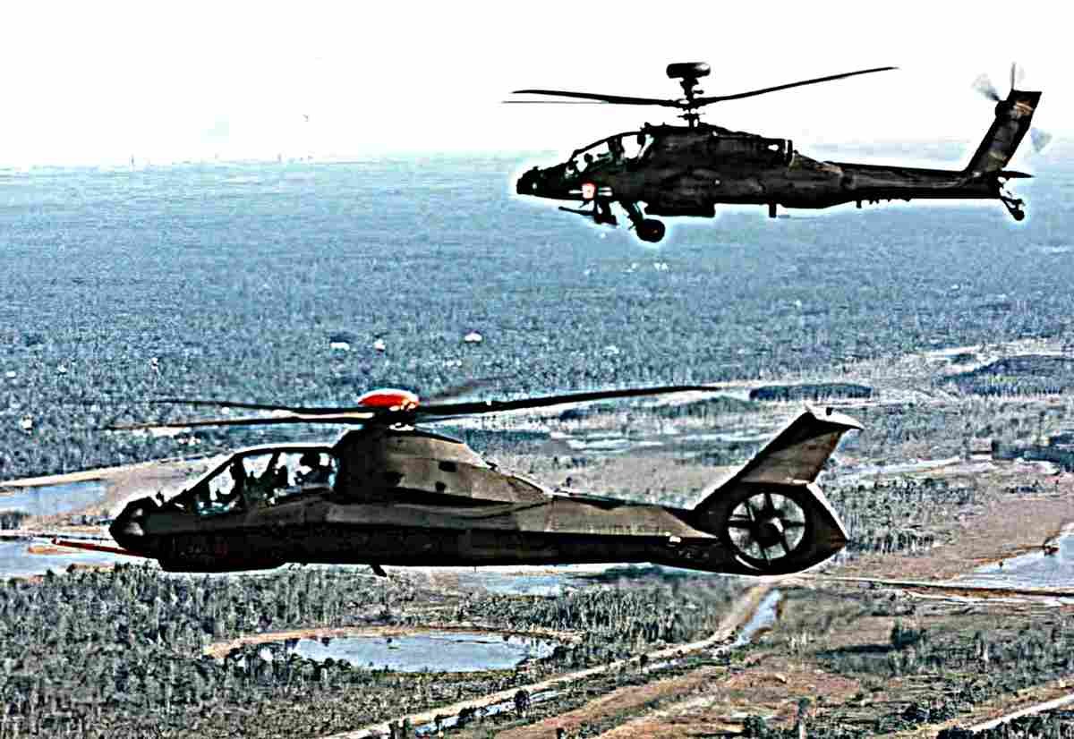 Boeing Sikorsky Rah66 Comanche Armed Reconnaissance Stealth Helicopter Usa 24 (2) Military A4 Photo Print