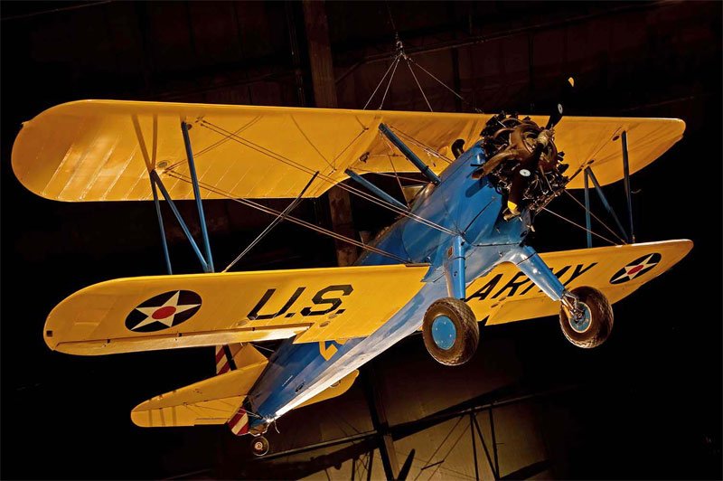 Boeing Stearman Kaydet 3 Military A4 Photo Print