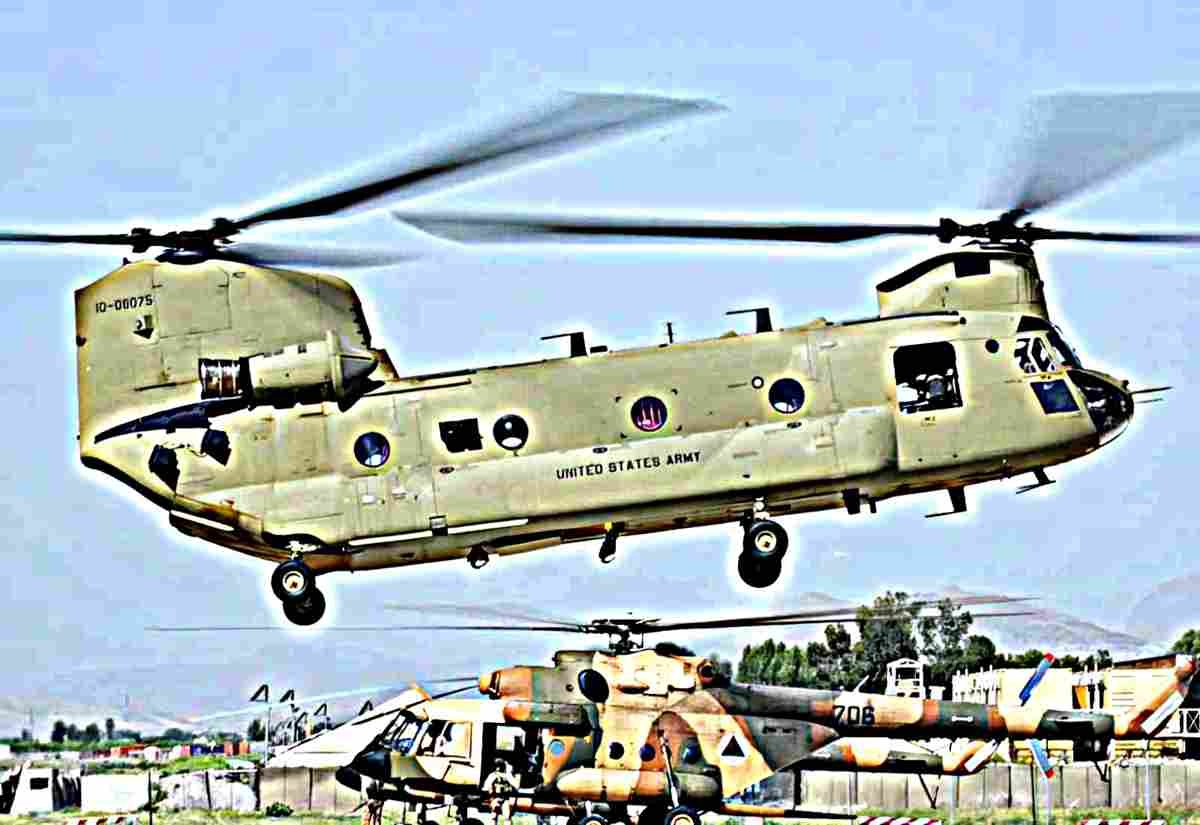 Boeing Vertol Ch47 Chinook Tandem Rotor Heavy Lift Transport Helicopter 12 (2) Military A4 Photo Print