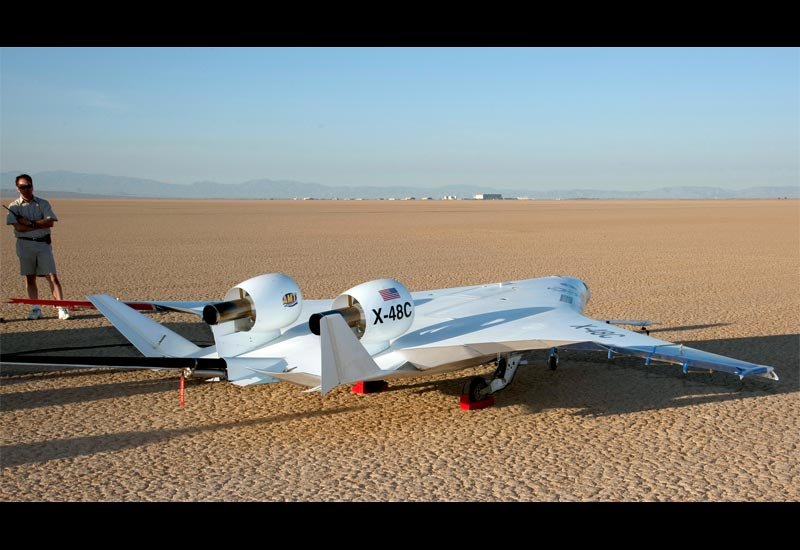 Boeing X48 Experimental Blended Wing Body Uav 2 Military A4 Photo Print