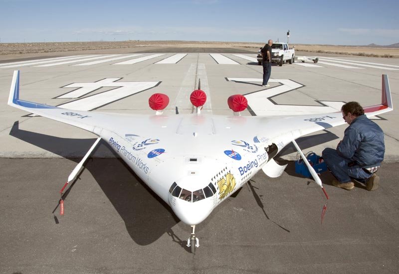 Boeing X48 Experimental Blended Wing Body Uav 6 Military A4 Photo Print
