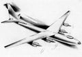 Boeing Xb55 Heavy Bomber Proposal United States Military A4 Photo Print