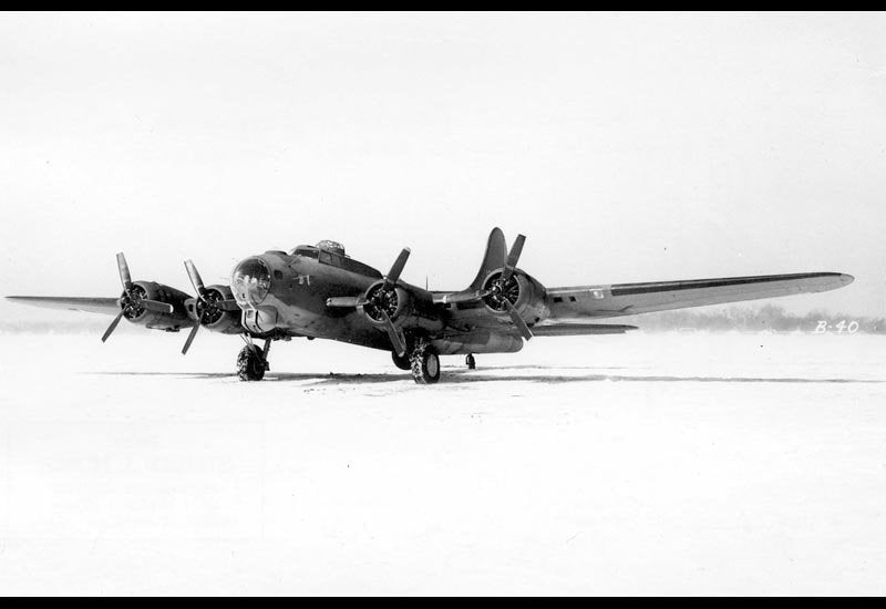 Boeing Yb40 Flying Fortress Gunship Aircraft Military A4 Photo Print