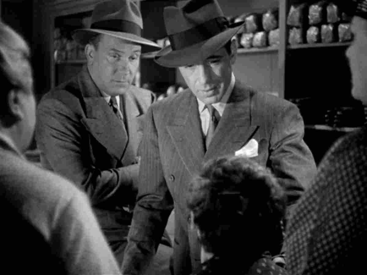 Bogart Humphrey All Through the Night z1 film star poster A4 Photo Print