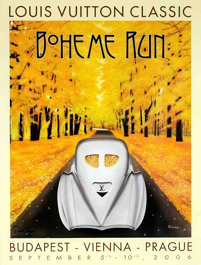 BohemeSM Vintage Advert A4 Photo Print