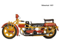 Bohmerland 1927 motorbike A4 Photo Print