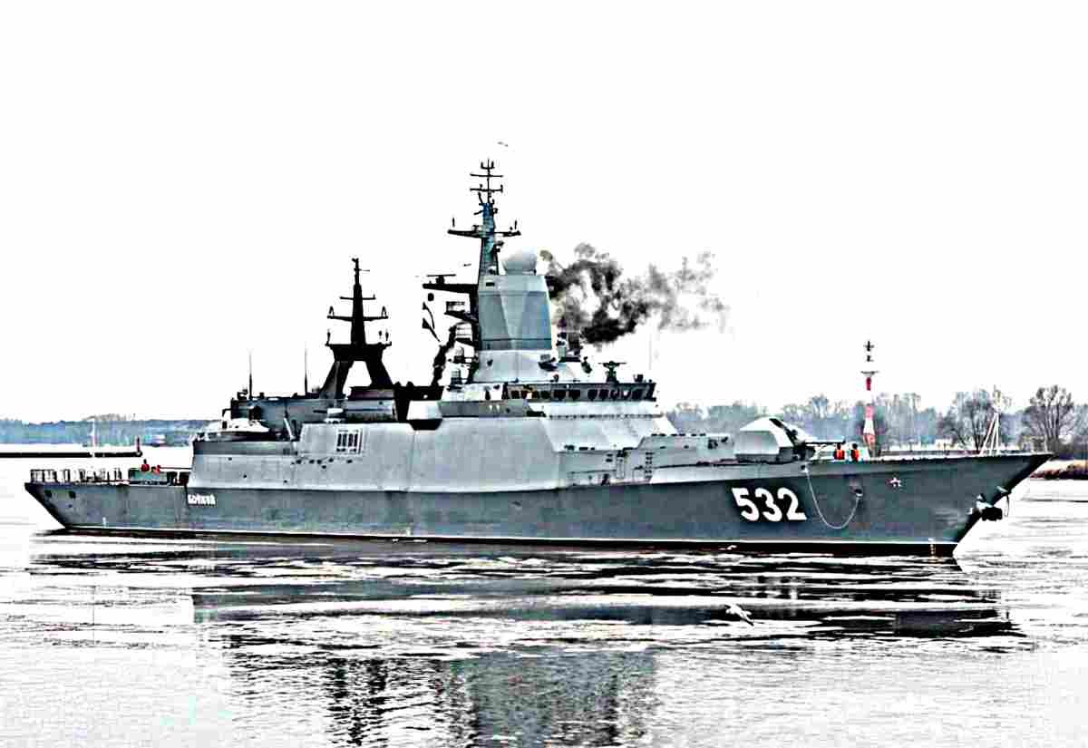Boikiy Guided Missile Corvette Russia 2 (2) Military A4 Photo Print