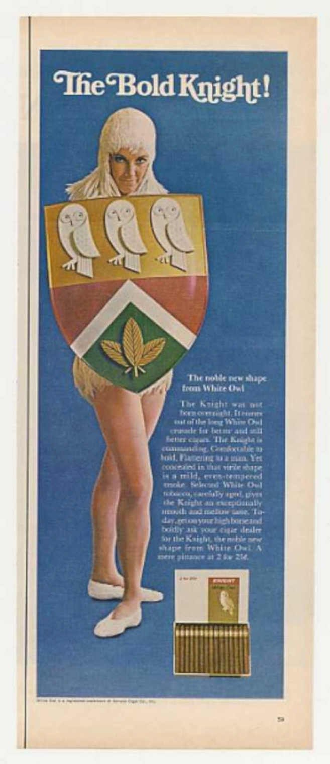 Bold Knight Shield Vintage Retro Advert Ads A4 Photo Print