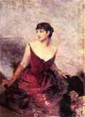Boldini Giovanni Countess De Rasty Seated In An Armchair 5 A4 Photo Print