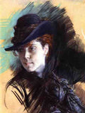 Boldini Giovanni Girl In A Black Hat 5 A4 Photo Print