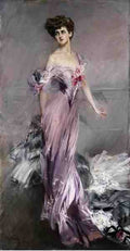 Boldini Giovanni Portrait Of Mrs Howard Johnston 5 A4 Photo Print