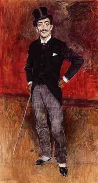 Boldini Giovanni Portrait Of The Comte De Rasty 5 A4 Photo Print