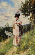 Boldini Giovanni The Summer Stroll 5 A4 Photo Print