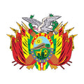 Bolivia Coat Of Arms N127 A4 Photo Print