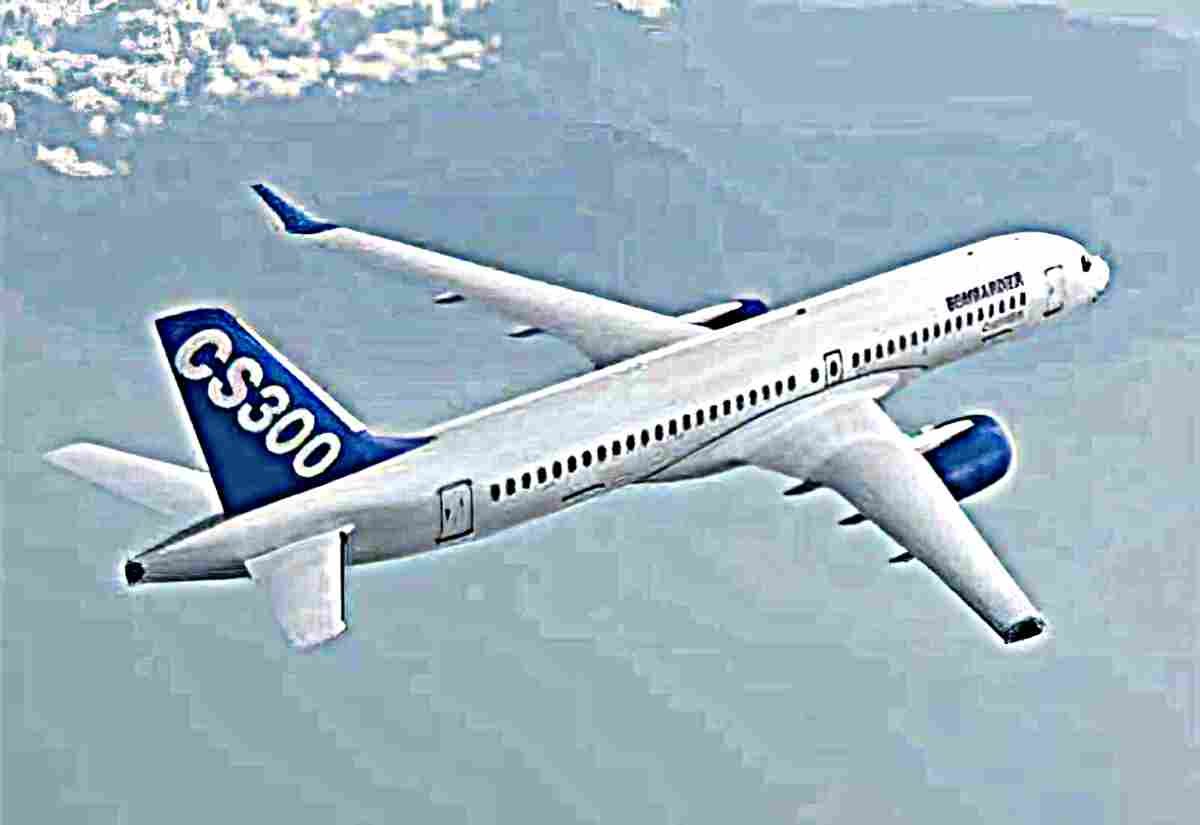 Bombardier C Series Passenger Jet Airliner Canada (2) Military A4 Photo Print