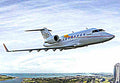 Bombardier Challenger 600 Series Business Jet Canada (2) Military A4 Photo Print