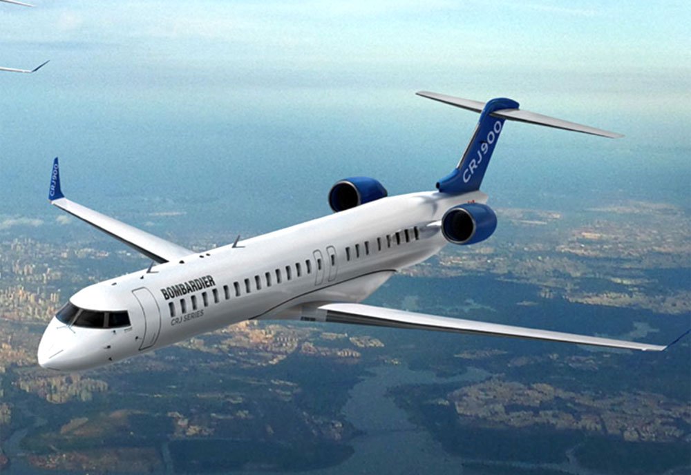 Bombardier Crj Regional Jet Airliner Canada Military A4 Photo Print
