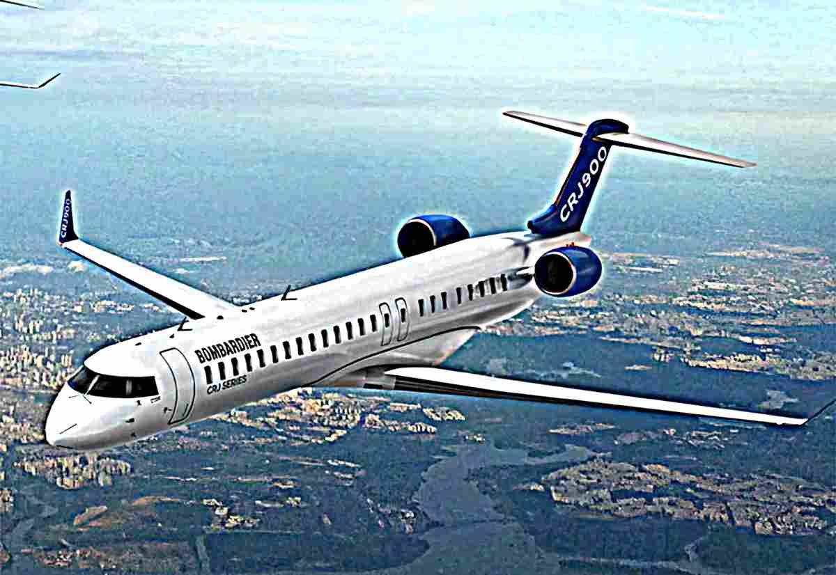 Bombardier Crj Regional Jet Airliner Canada (2) Military A4 Photo Print