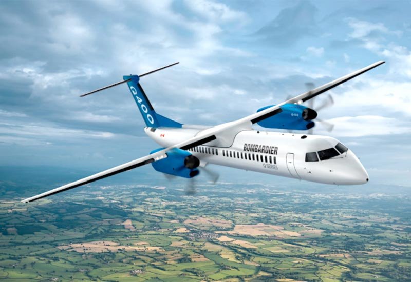 Bombardier Dash8 Turboprop Airliner Aircraft Canada Military A4 Photo Print
