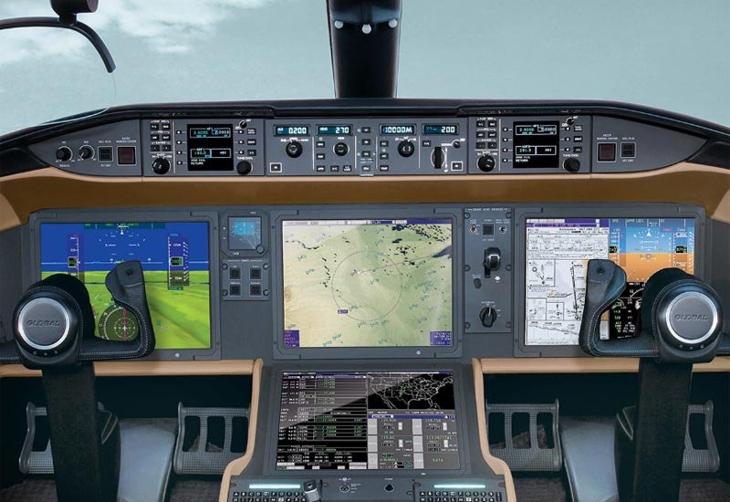 Bombardier Global 6000 Bizjet Military A4 Photo Print