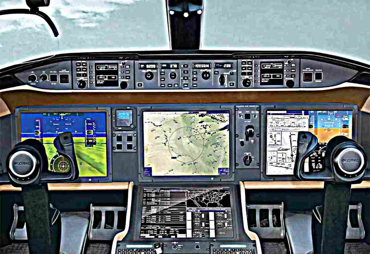 Bombardier Global 6000 Bizjet (2) Military A4 Photo Print