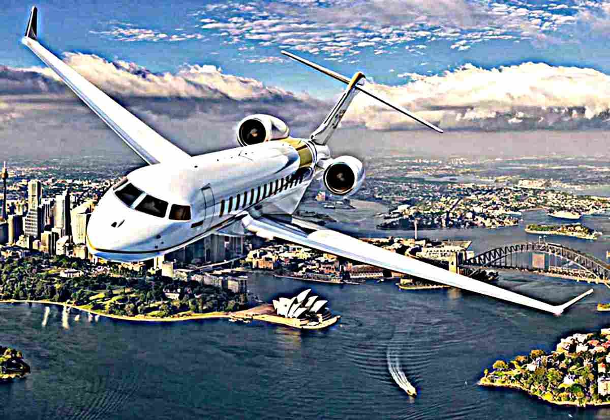 Bombardier Global 7000 Business Jet Canada (2) Military A4 Photo Print