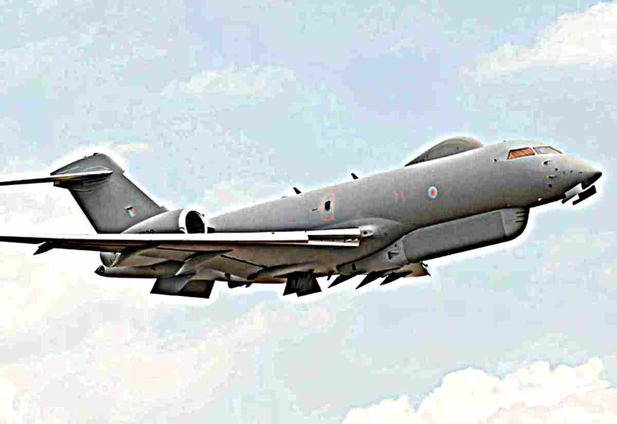 Bombardier Raytheon Sentinel 3 (2) Military A4 Photo Print