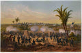 Bombardment Of Vera Cruz March 1847 Vintage A4 Photo Print