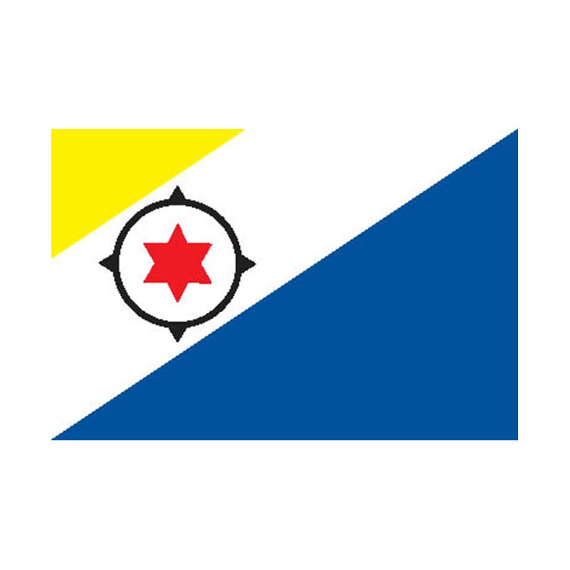 Bonaire Island Flag N5109 A4 Photo Print
