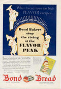 Bond Bread Angel 1 Vintage Retro Advert Ads A4 Photo Print