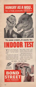 Bond Street Tobacco Vintage Retro Advert Ads A4 Photo Print