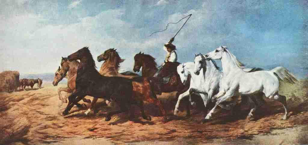 Bonheur Rosa 1822 1899 Trampling the Grain Rosa Bonheur 1913 A4 Photo Print