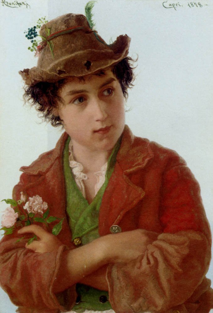 Bonifazi Adriano A Young Ciociara Art A4 Photo Print