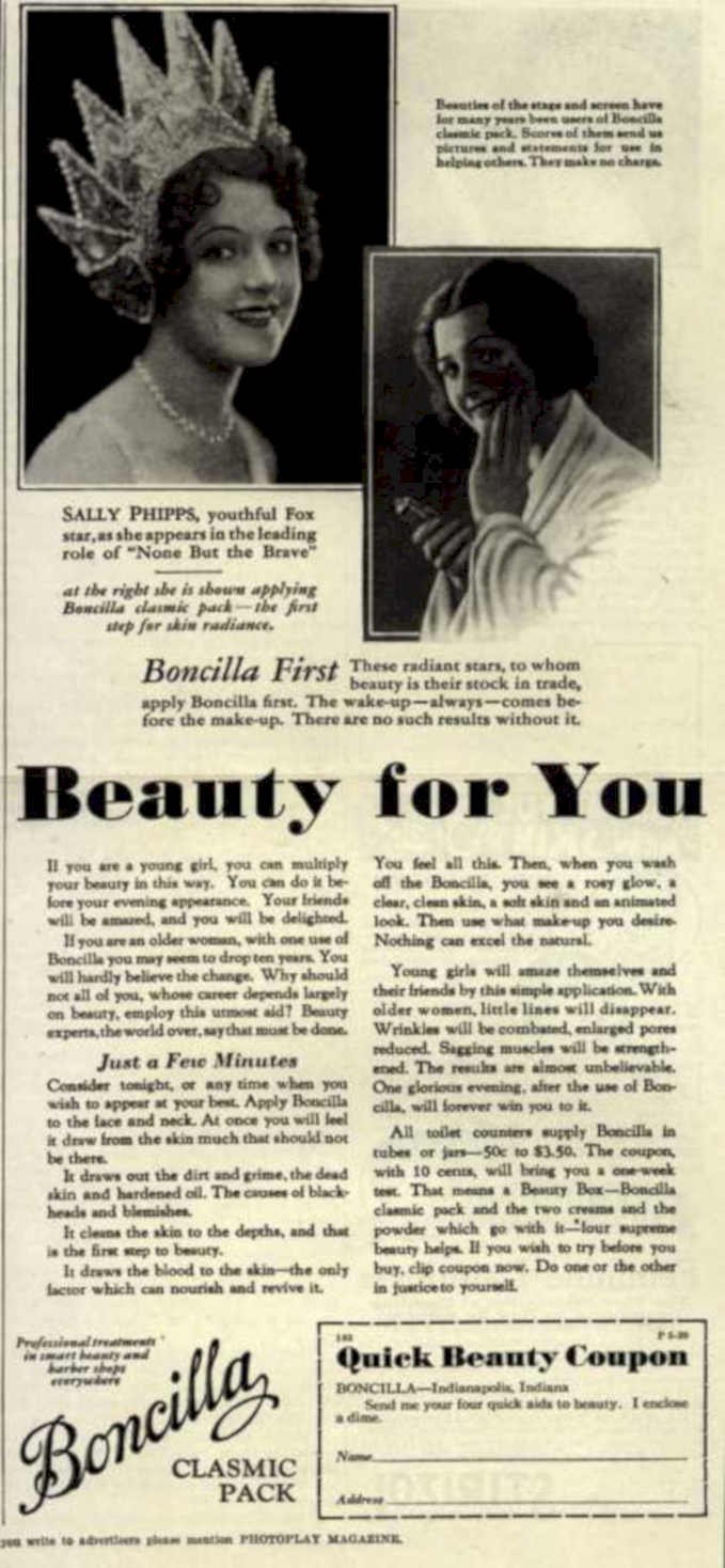 Bonilla First Powder Vintage Retro Advert Ads A4 Photo Print