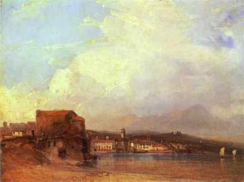 Bonington Richard Parkes Lake Lugano 1826 A4 Photo Print