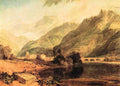 Bonneville Savoy With Mont Blanc Joseph Mallord Turner A4 Photo Print