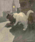 Bonsall Elizabeth 1861 1956 The Book Cat 1903 3 A4 Photo Print